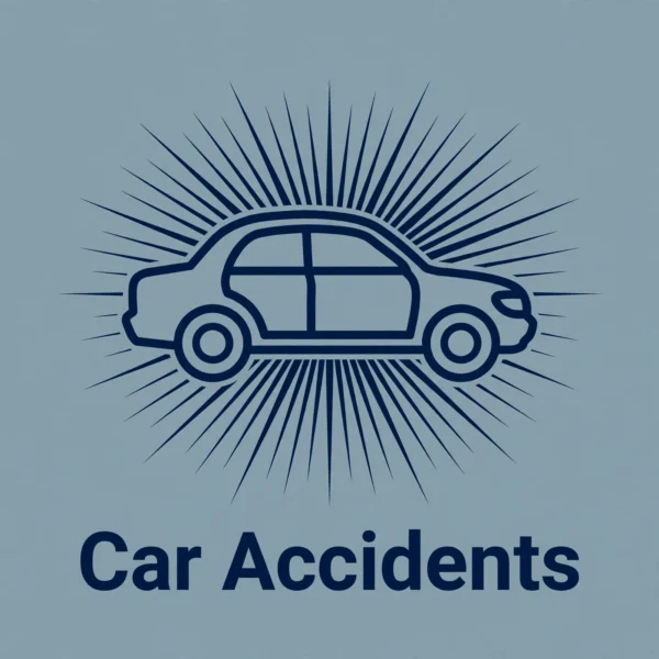 Car Accidents legal practice area illustration