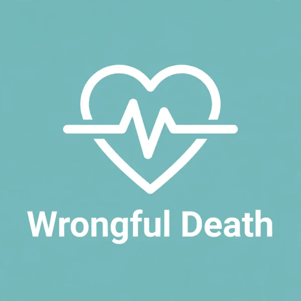 Wrongful Death legal practice area illustration